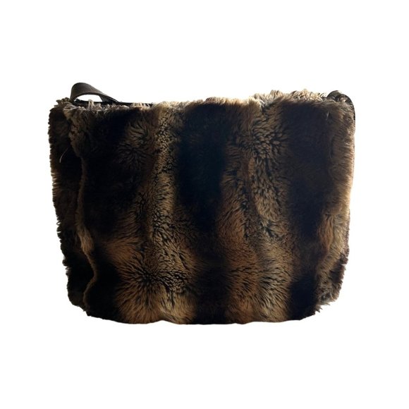 COPY - Vintage Terri Moore Faux Fur Handbag 70's Style - Picture 3 of 10